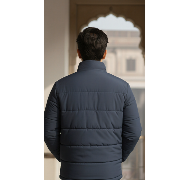 The Essential Puffer Jacket | Navy Blue