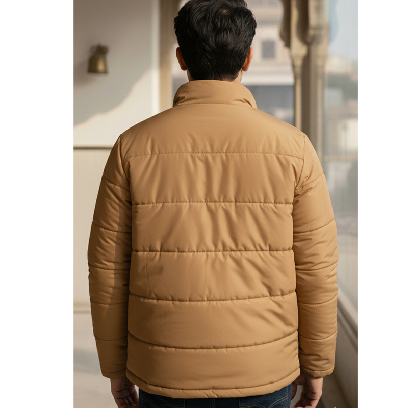 The Essential Puffer Jacket | Camel